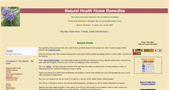 Desktop Screenshot of natural-health-home-remedies.com