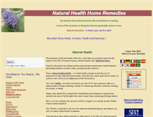 Tablet Screenshot of natural-health-home-remedies.com